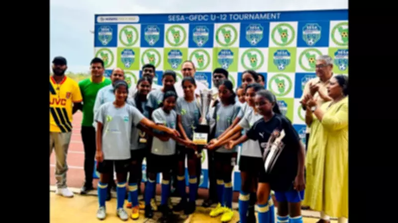 Quepem U-12 Girls Win GFDC Final on Penalties Against Ambelim