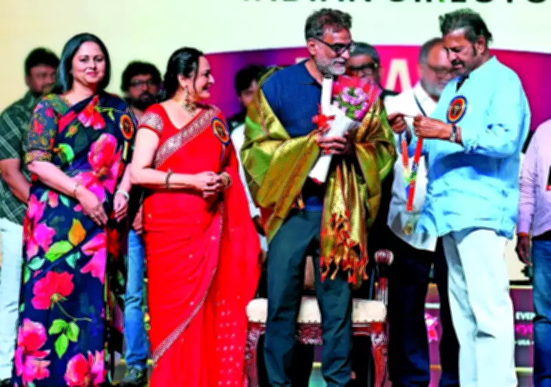 R Balki Honoured with Dasari Award at Directors' Day Ceremony in Hyderabad
