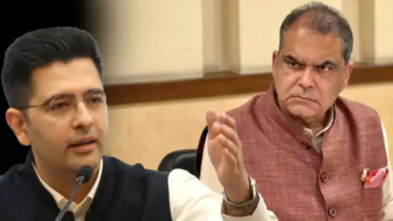 Raghav Chadha Attacks AAP Over ED Arrest of Punjab Minister Sanjeev Arora