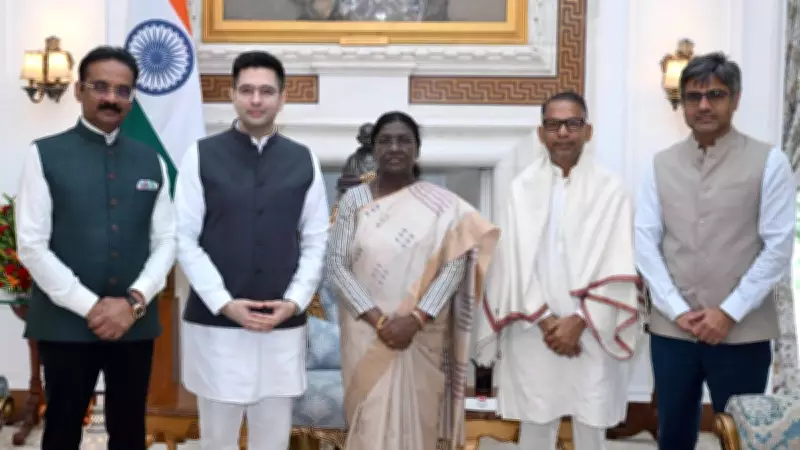 Raghav Chadha Meets President, Alleges Misuse of Power by Punjab Government