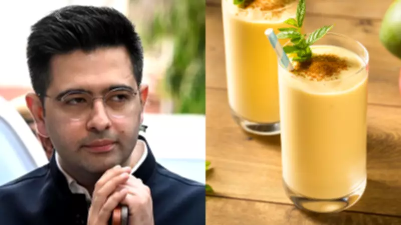 Raghav Chadha's Mango Shake: Almond Milk Twist on Classic Summer Drink
