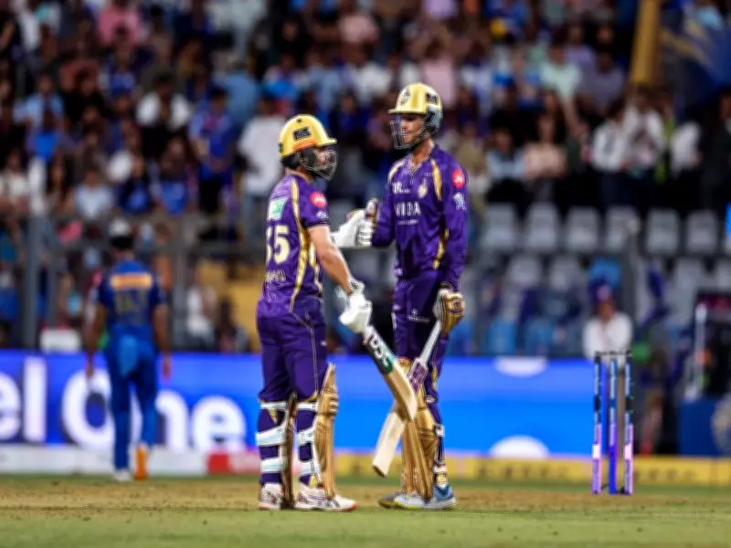 Raghuvanshi-Rinku Show Powers KKR to 192/4 Against RCB in Raipur