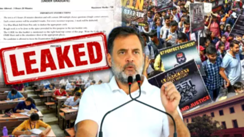 Rahul Gandhi Attacks Centre Over NEET Leak Allegations, Rajasthan SOG Expands Probe