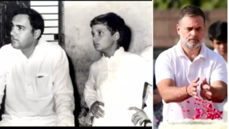 Rahul Gandhi Pays Tribute to Rajiv Gandhi on 35th Death Anniversary