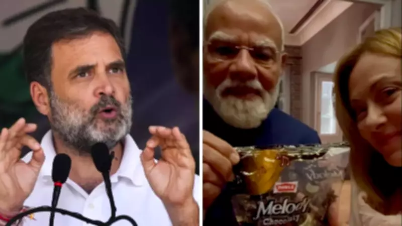 Rahul Gandhi Slams PM Modi for Gifting Chocolates to Italian PM Meloni
