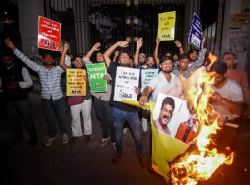 Rahul Gandhi Supports NEET Protests, BJP Accuses Him of Fueling Unrest