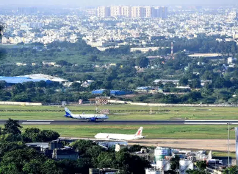 Rain and Runway Maintenance Disrupt 15 Flights at Chennai Airport