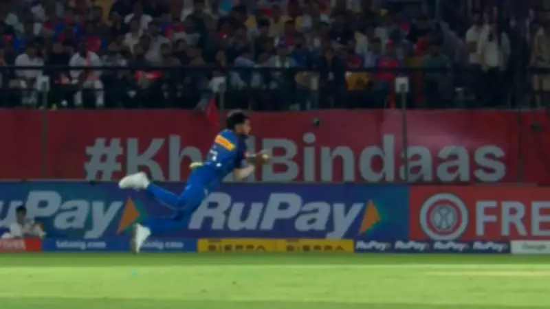 Raj Bawa's Stunning Catch Dismisses Suryansh Shedge in IPL 2026