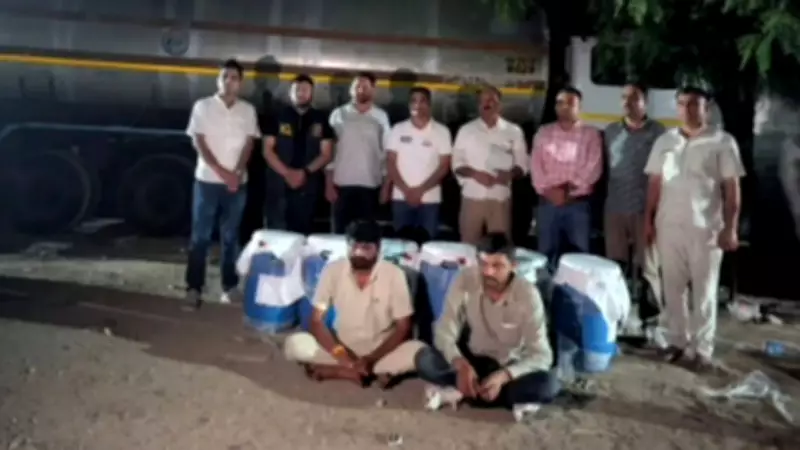 Rajasthan ANTF Seizes Chemical Tanker Carrying MD Drug Precursors