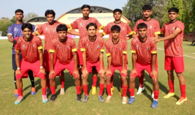 Rajasthan U-20 Football Team Beats Andhra Pradesh 2-0 in National Championship