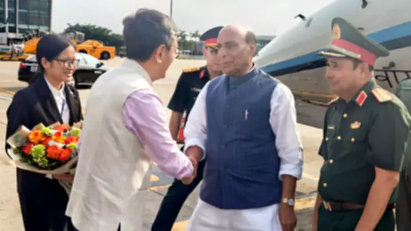 Rajnath Singh in Hanoi to Boost Defence Ties with Vietnam, South Korea