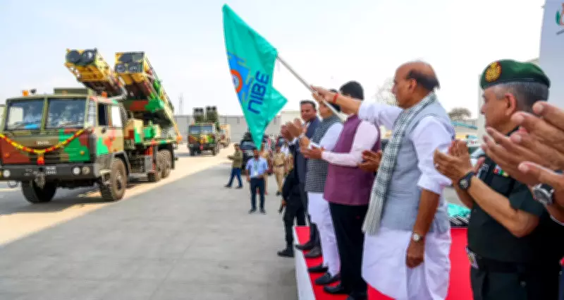 Rajnath Singh Inaugurates Defence Complex in Shirdi, Flags Off Suryastra Rocket System