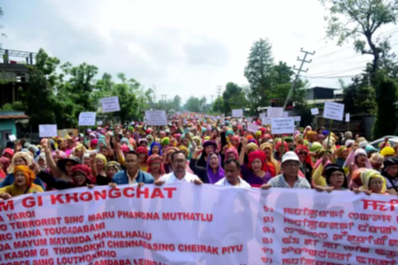 Rallies and Shutdown Mark 3rd Anniversary of Ethnic Conflict in Manipur