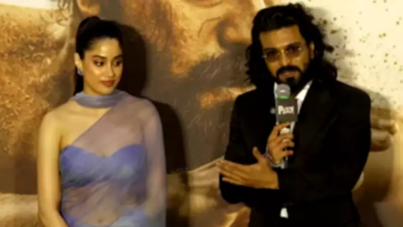 Ram Charan Praises Janhvi Kapoor's Dedication at 'Peddi' Trailer Launch
