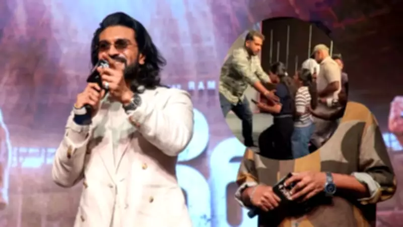 Ram Charan's 'Peddi' Press Meet Turns Controversial Over Security Incident