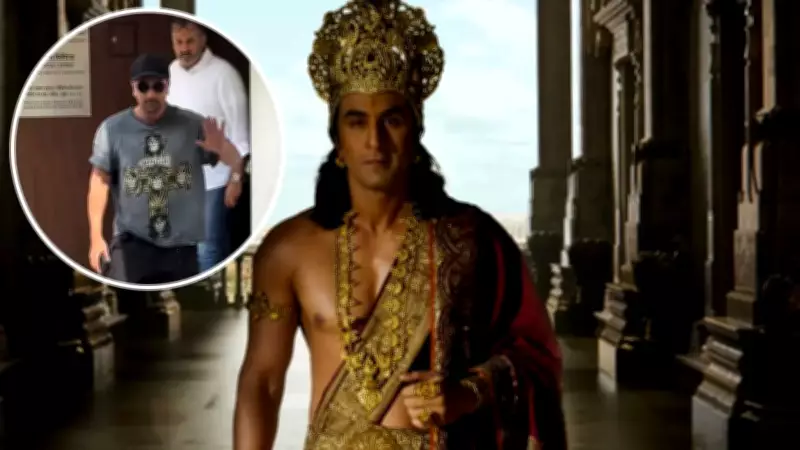 Ranbir Kapoor and Namit Malhotra meet sparks new Ramayana promo buzz