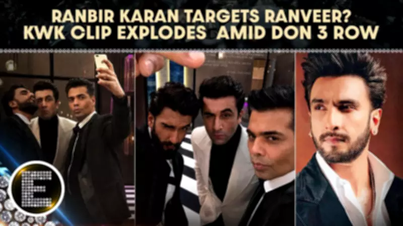 Ranveer Singh Feels 'Targeted' by Ranbir Kapoor, Karan Johar? Old KWK Clip Resurfaces