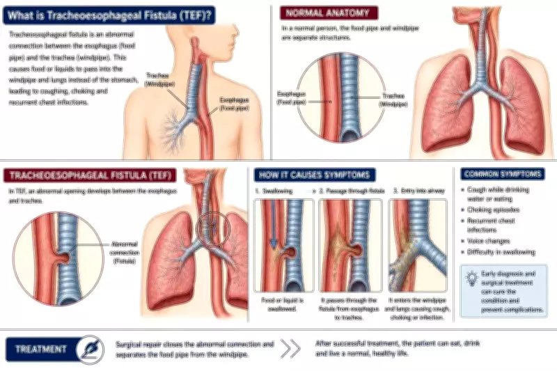 Rare Tracheo-Esophageal Fistula Diagnosed in 32-Year-Old Man in Pune