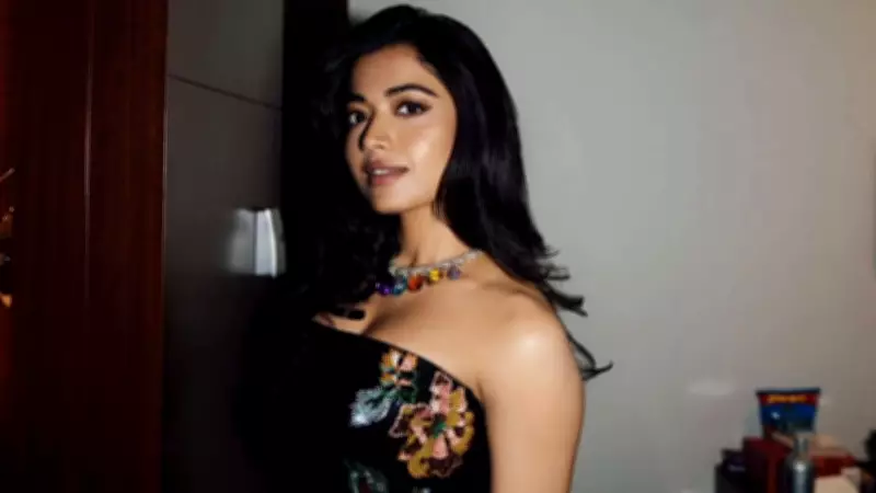 Rashmika Mandanna Stuns in Floral Gown at Global Anime Awards 2026