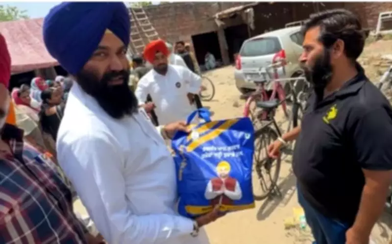 Ration Kit Distribution Before Sirhind Civic Polls Sparks Controversy