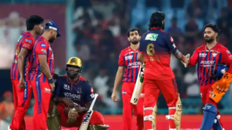 RCB Fight Hard but LSG Win by 9 Runs in Thrilling IPL Encounter