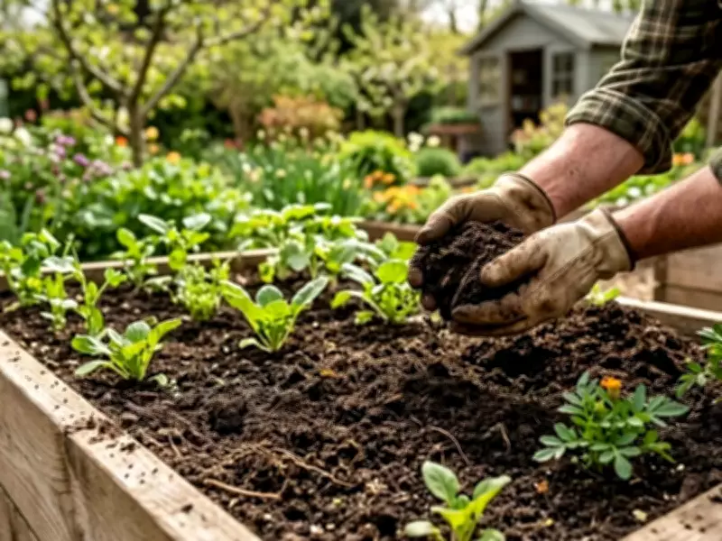 Revitalize Raised Garden Beds with Simple Top Dressing Technique