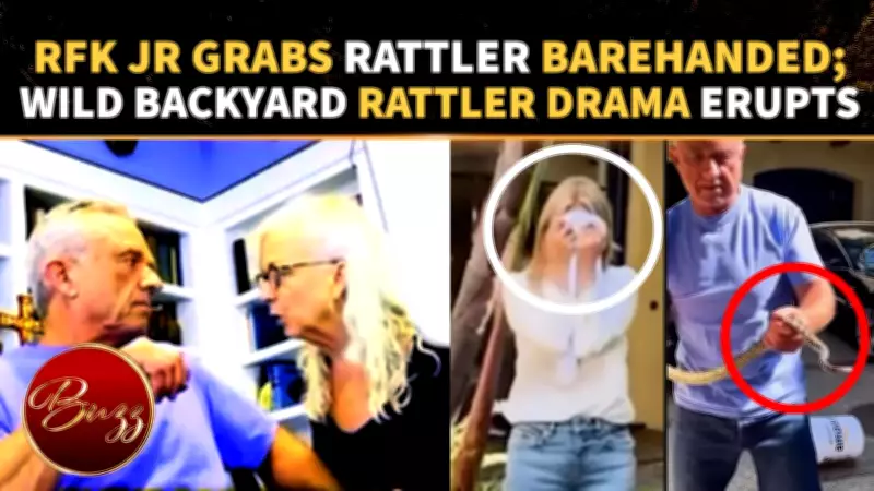 RFK Jr Goes Viral Again With Rattlesnake Rescue Video, Sparks Online Debate