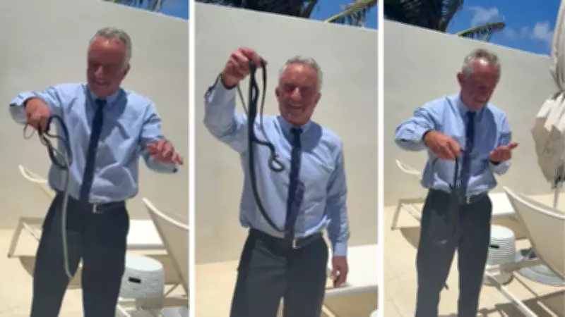 RFK Jr. Snakes Video Sparks Debate on Safety and Parenting Lessons