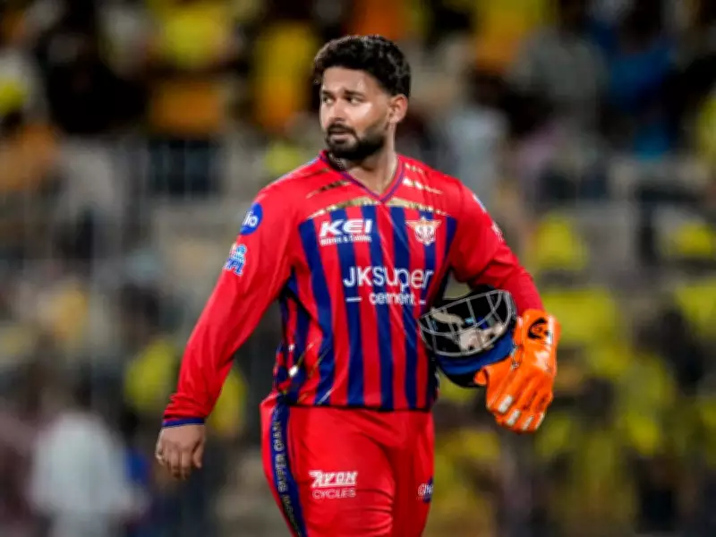 Rishabh Pant fined INR 12 lakh for LSG's slow over-rate against CSK in IPL 2026