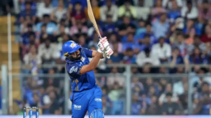Rohit Sharma Ducks Out, Sooryavanshi Fails as RR Edge Past MI in IPL Thriller