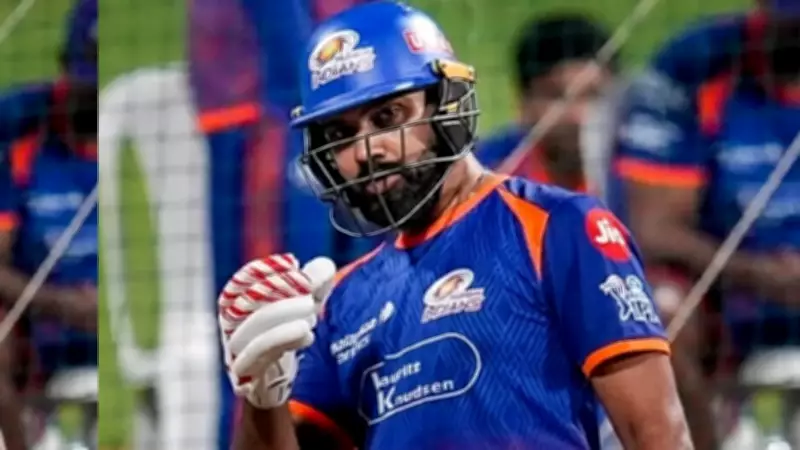 Rohit Sharma Wins Hearts After Hitting Ground Staff in MI Nets