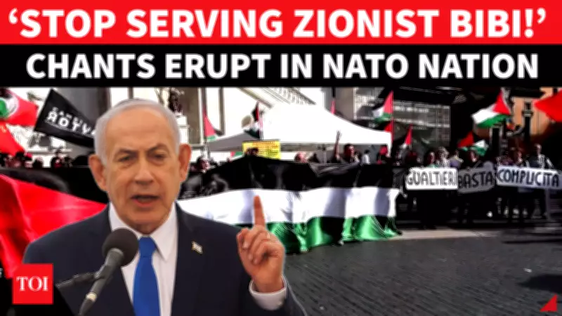Rome Protests Demand Italy Cut Ties With Israel Over Gaza Conflict