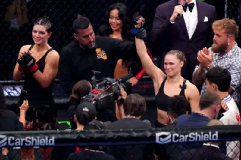 Ronda Rousey Submits Gina Carano in 15 Seconds, Retires Again