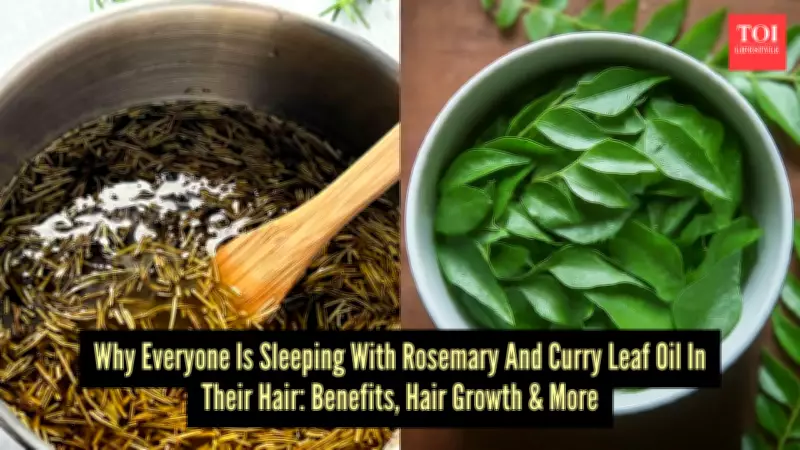 Rosemary and Curry Leaf Oil: The New Hair Slugging Trend Explained