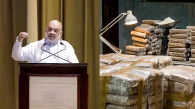 Rs 182 Crore Captagon Seized: Shah Flags Drug-Free India