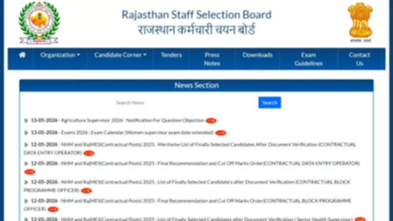 RSSB Revises 2026 Exam Calendar: Supervisor Women Exam Rescheduled to July 24