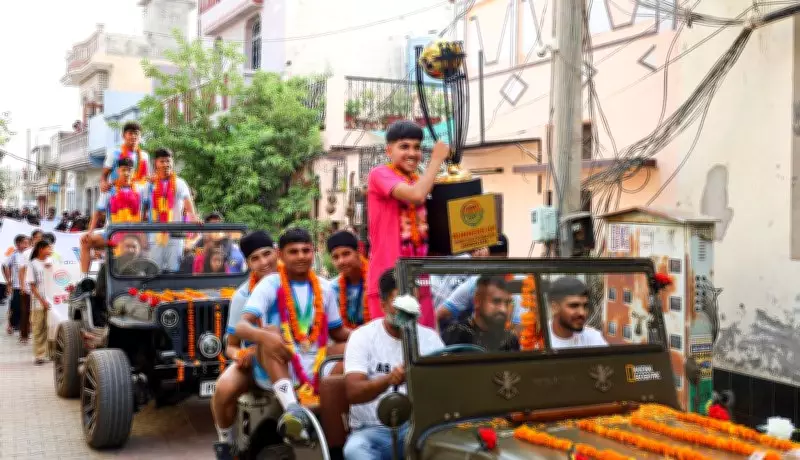 Rurka Kalan Footballers Finish 2nd at Street Child World Cup