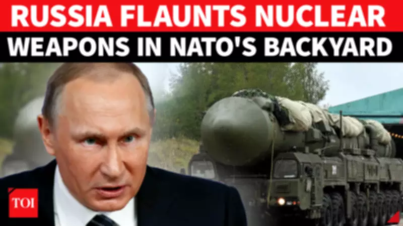Russia and Belarus Launch Major Nuclear Drills Near NATO Border