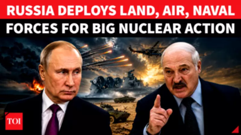 Russia and Belarus Launch Massive Nuclear Drills with 64,000 Troops