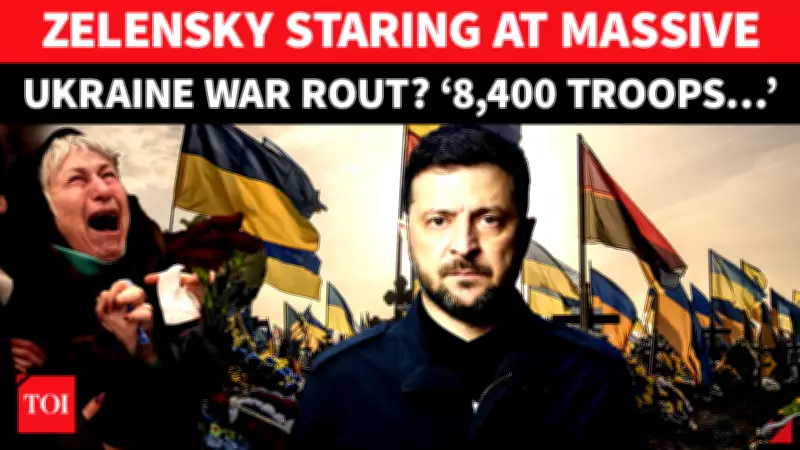 Russia Claims Over 8,400 Ukrainian Troops Killed or Wounded in a Week