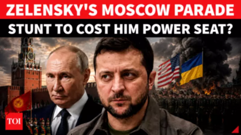 Russia Intercepts Massive Drone Attack Ahead of Victory Day Parade
