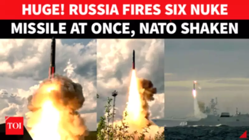 Russia Launches 6 Nuclear Missiles in Massive Show of Force Amid Ukraine War