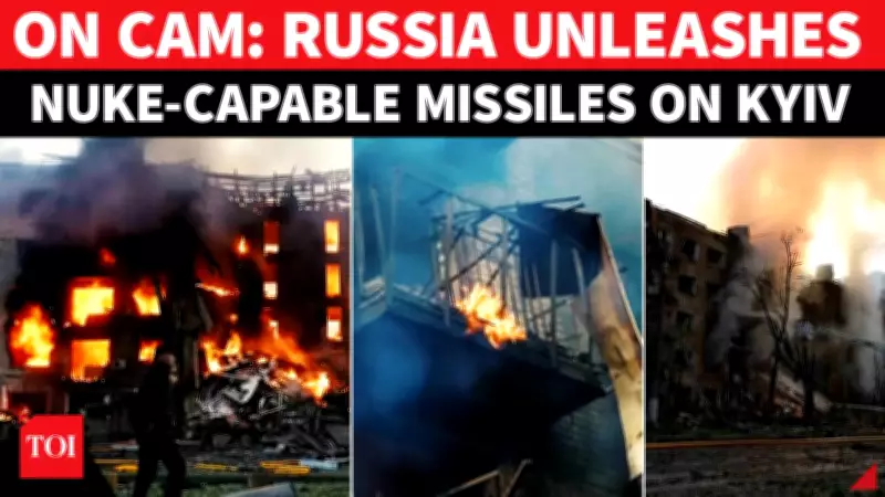 Russia Strikes Kyiv: Every District Bombed, 4 Dead, 80 Injured in Massive Attack