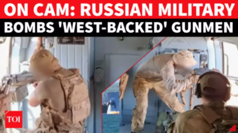 Russia Strikes West-Backed Fighters in Mali, New Combat Footage Shows