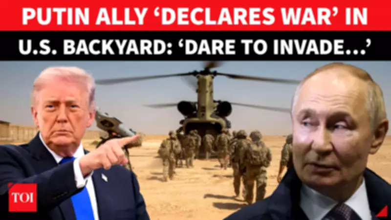 Russia US Showdown Confirmed Putin Ally Emergency Declaration Trump Threat