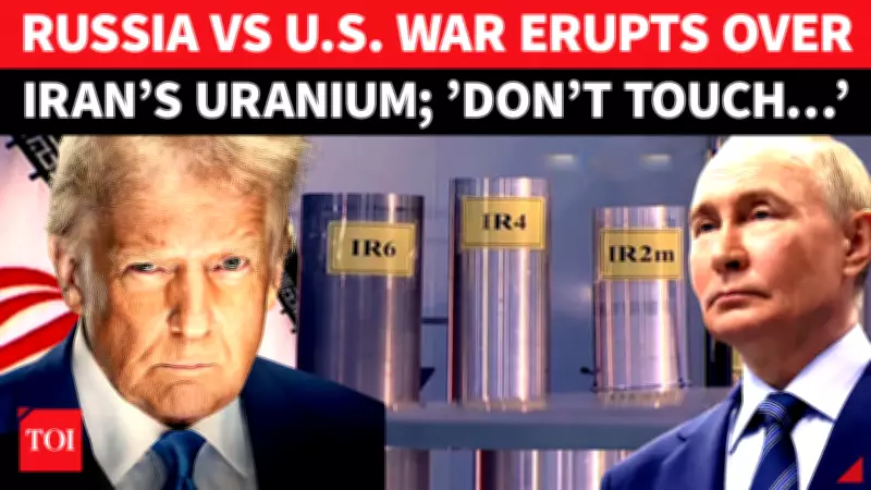 Russia-US Tensions Escalate Over Iran Uranium; Trump Threatens Military Action