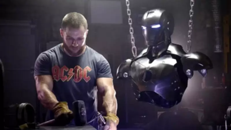 Russian Engineer Builds Real-Life Iron Man Suit with Hydrogen Reactor