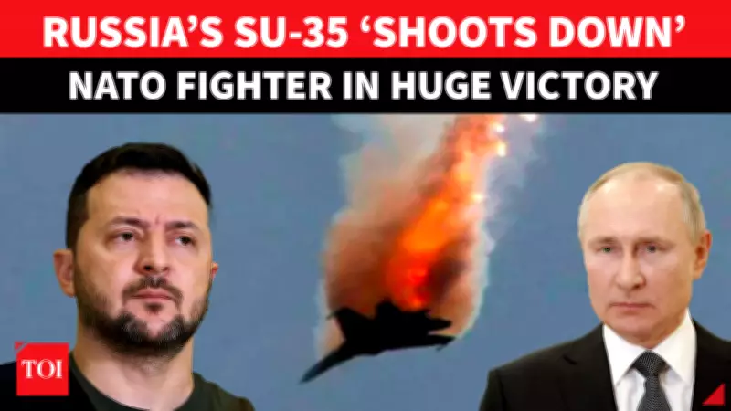 Russian Su-35 Likely Downs Ukrainian F-16 Over Sumy: Reports
