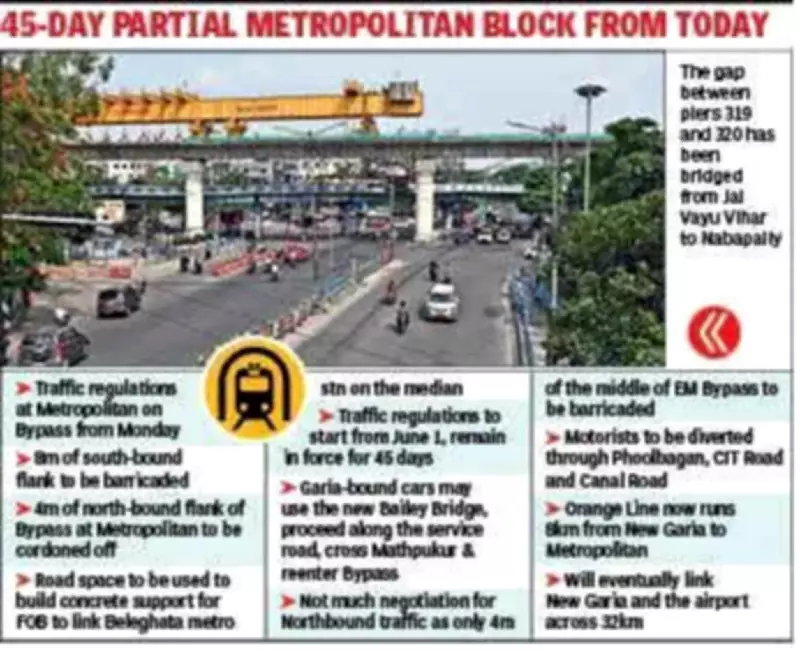 RVNL Bridges Two More Pillars on Kolkata's Orange Line Metro