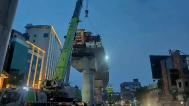 RVNL Gets Nod to Bridge 120m Viaduct Gap on VIP Road for Orange Line Metro